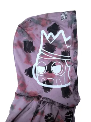 Sudadera Jeankee Camo Rose Custom Hoodie Talla L
