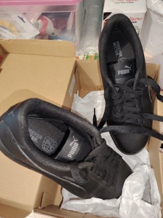 Scarpe Puma Unisex Nere n39