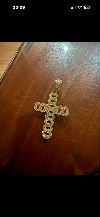 Cruz Oro Laminado 14K