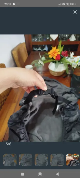 Chubasquero portabebé