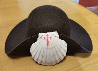 Sombrero peregrino Santiago Compostela con vieira