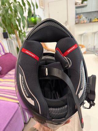 Casco Scorpion Exo 1400 EVO Carbon + Intercom