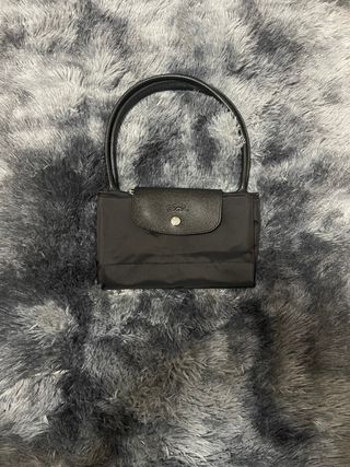 Bolso Longchamp Le Pliage Talla L Negro