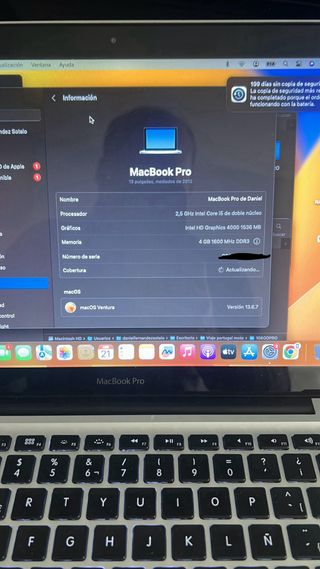 MacBook Pro 13 (2012) Intel Core i5