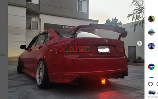 Alerón trasero deportivo