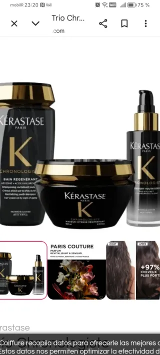 Pack Kérastase Chronologiste 3 Productos