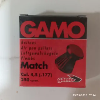 Perdigones Gamo  4,5 (.177) 250 para airsoft