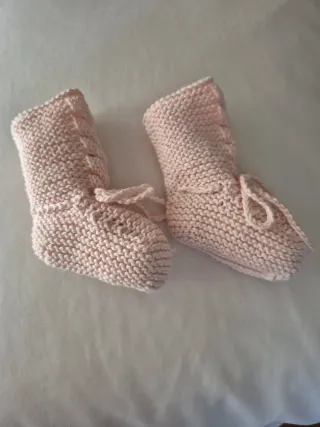 Patucos altos algodón 1-3 meses