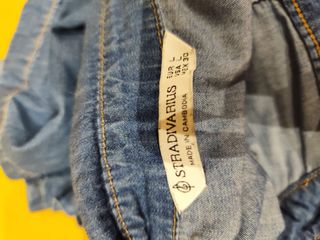 Vestido tejano largo y ligero