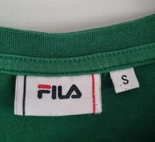 T-shirt Fila ragazzo taglia S verde