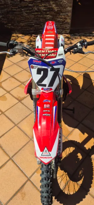 Honda CRF 250 R 2021 Motocross Roja