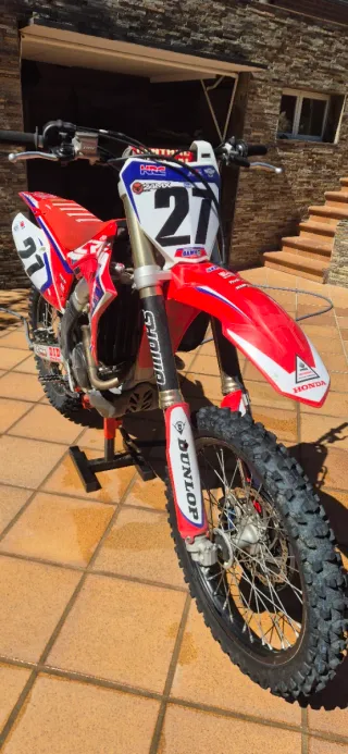 Honda CRF 250 R 2021 Motocross Roja