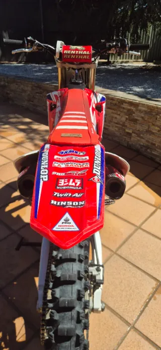 Honda CRF 250 R 2021 Motocross Roja