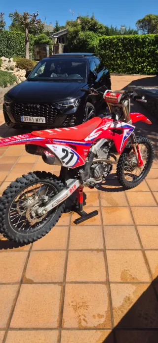 Honda CRF 250 R 2021 Motocross Roja