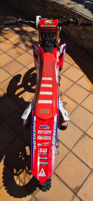 Honda CRF 250 R 2021 Motocross Roja