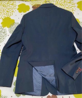 Traje de hombre azul marino