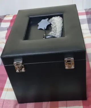 Maletín para monedas con bandejas