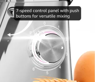 Amasadora Batidora POWWA 660W 7.5L