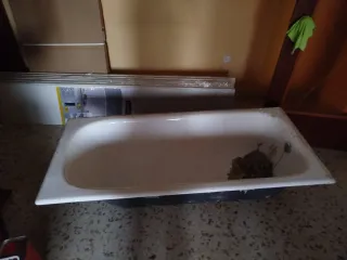 GRATIS Bañera hierro fundido blanca