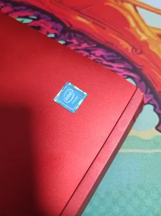 HP tablet Portátil Rojo