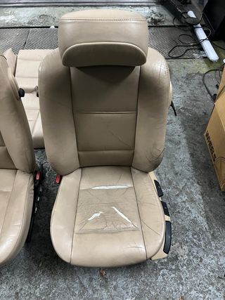 Interior BMW E46 Coupé Cuero Beige