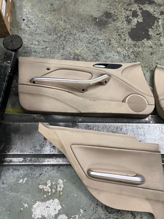 Interior BMW E46 Coupé Cuero Beige