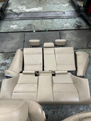 Interior BMW E46 Coupé Cuero Beige