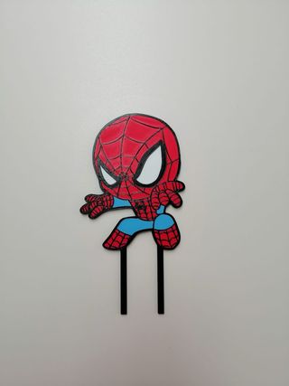 Decoração Bolo Spiderman