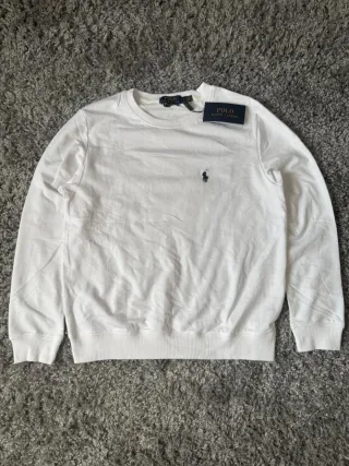 Polo Ralph Lauren Jersey Cuello Redondo Blanco