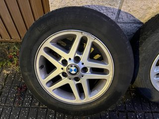 4 Llantas originales de BMW E46 15 pulgadas