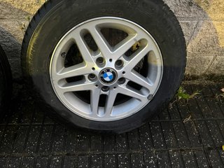 4 Llantas originales de BMW E46 15 pulgadas
