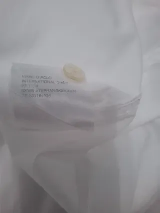 Camisa Marc O'Polo Blanca Mujer