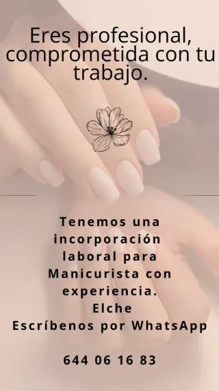 Si eres una persona profesional y comprometida .