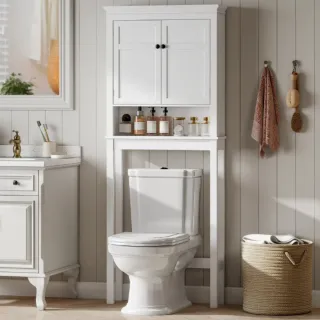 Mueble de baño mueble sobre inodoro  armario baño
