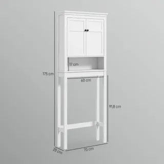 Mueble de baño mueble sobre inodoro  armario baño