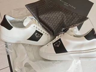 Zapatillas Philipp Plein Blancas y Negras