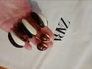 Pulsera y pendientes Zara