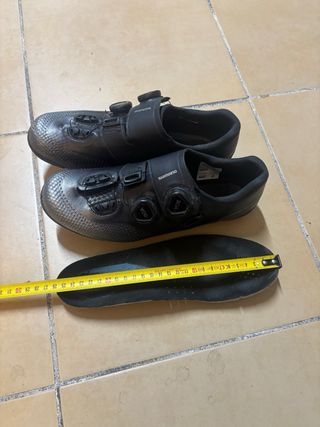 Zapatillas Ciclismo Shimano Talla 40 Carbono