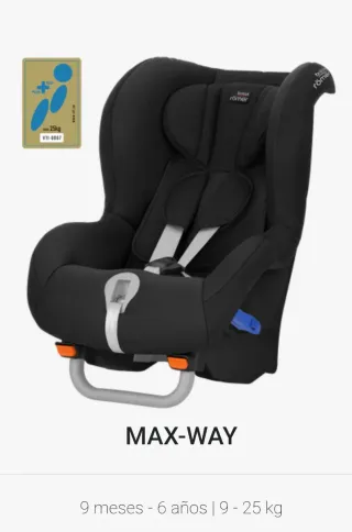 Silla coche Britax Römer contramarcha