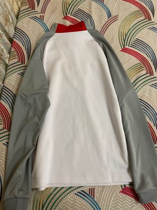 Sudadera Liverpool Nike Blanca y Roja