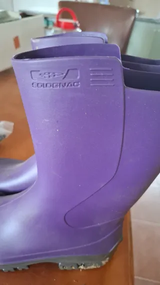 Botas de agua moradas niña 35/36
