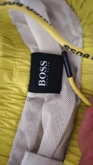 Bañador Hugo Boss Amarillo