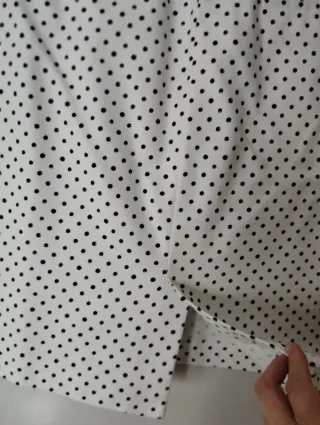 Falda Cortefiel lunares Talla M