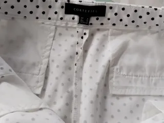 Falda Cortefiel lunares Talla M