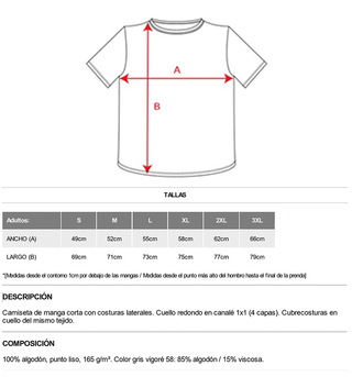 Camiseta Honda XR 600