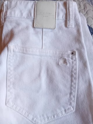 Pantalón blanco acampanado Scalpers T36 Varios
