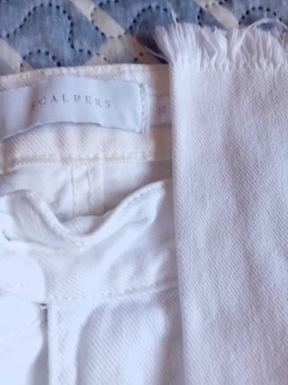 Pantalón blanco acampanado Scalpers T36 Varios