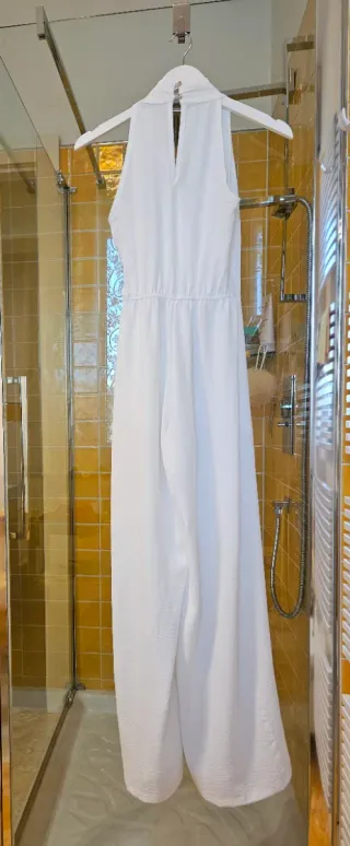 Tuta elegante bianca Rinascimento taglia XS