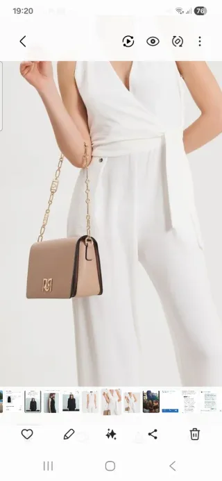 Tuta elegante bianca Rinascimento taglia XS