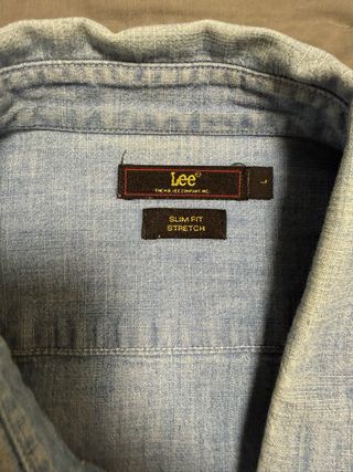 Camisa vaquera Lee azul